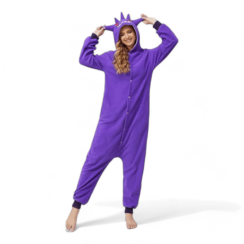 Pokémon Gengar Onesie for Adults