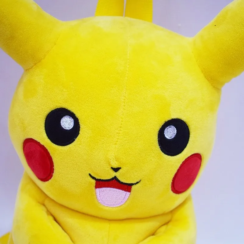 Pikachu Plush Backpack