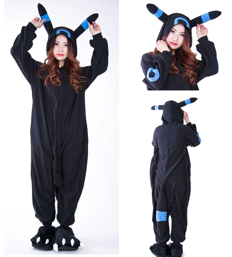 Umbreon Shiny Onesie for Adult